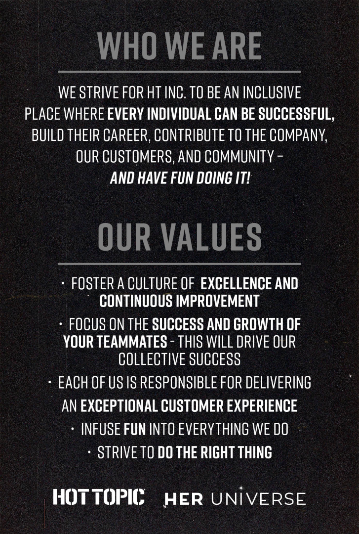 Our Values Image